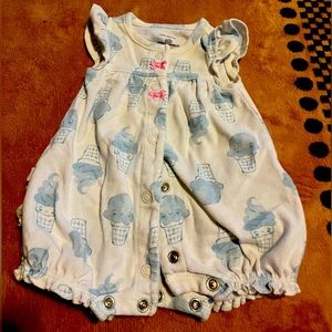Girls’ Snap-Up Romper